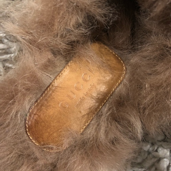 Gucci Kangaroo Studded Slides / Slippers - Picture 5 of 5